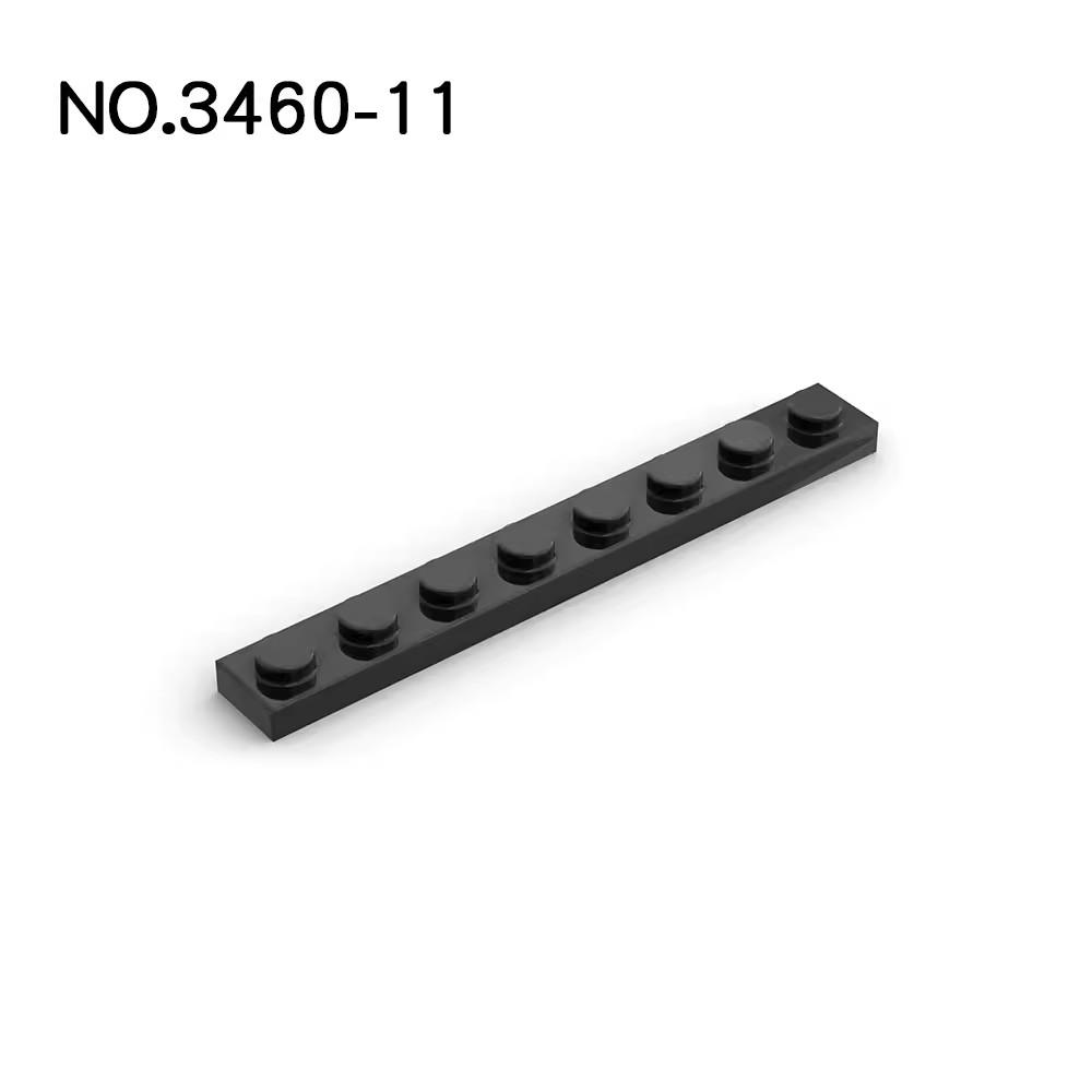 20 шт. MOC 3460 Пластина 1x8 Кирпичные Детали Строительные Блоки Частицы DIY Мозговая Игра для Детей Сборная Игрушка Подарок на День Рождения