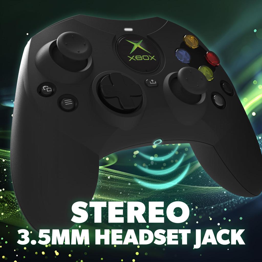 HYPERKIN Проводной контроллер DuchesS, совместимый с Xbox Series, Xbox и Windows. Официально лицензированная модель Xbox, сочетающая ностальгию с современностью.