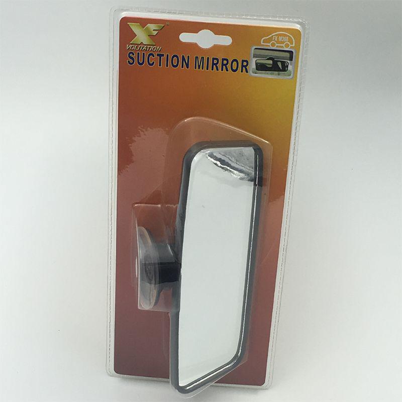 Универсальное внутреннее зеркало заднего вида с всасыванием заднего вида для автомобиля без вращения на 360 градусов