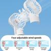 Mini Handheld Mist Fan Portable Humidifier Fan Portable USB Rechargeable Handheld Fan with Humidifier Mini Water Spray Hand Fan