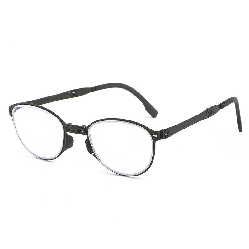 Portable Folding Reading Glasses Blue Light Blocking Computer Glasses for Women & Men New Anti Eyestrain Reading Eyewear