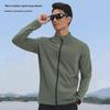 Men's Slim Fit Stand Collar Yoga & Running Jacket