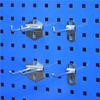 1Pcs Storage Rack Hole Board Hook Hammer/Pliers Pegboard Hook Oblique Hanger  for Shop Good Shelf