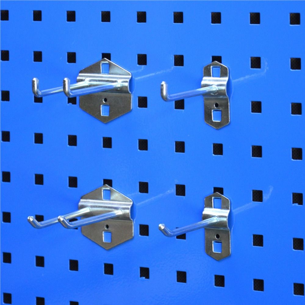 1Pcs Storage Rack Hole Board Hook Hammer/Pliers Pegboard Hook Oblique Hanger for Shop Good Shelf