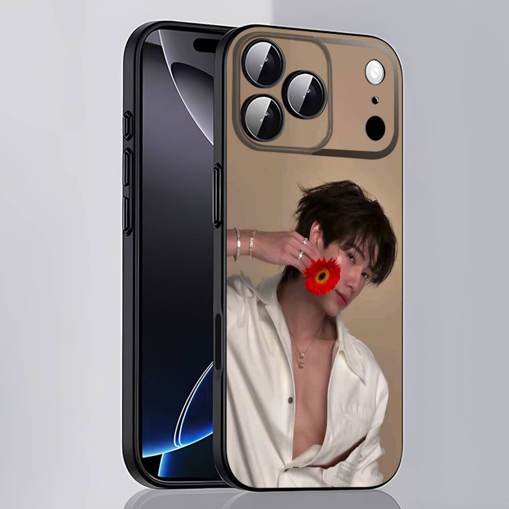 Чехол для телефона P-Phuwin A-Actor Tangsakyuen Для iPhone 17,16,15,14,13,12,11,Pro,Max,Plus,E,SE4,Air,Mini Черный Чехол