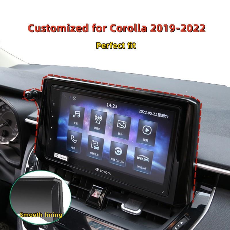 Для Toyota Corolla -2022 Автомобильный держатель для телефона 8/9-дюймовый экран навигации Фиксированное крепление для мобильного телефона для Samsung iPhone 12