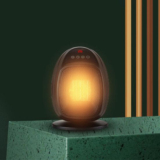 Небольшой обогреватель для помещений, 800 Вт, высокая мощность, низкий уровень шума, контроль температуры, автоматическое отключение, настольный портативный обогреватель, вентилятор, теплее для комнаты