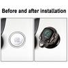 ADT1 Car Engine Start Stop Button Protective Cover Metal Sticker Decorative Accessories For Skoda Octavia 2 Kodiaq Fabia Karoq Superb
