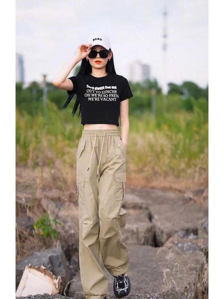 Женские спортивные брюки Woodpecker быстросохнущие свободного кроя - Утягивающие, дышащие, для весны и осени