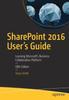 Книга SharePoint 2016 User's Guide : Learning Microsoft's Business Collaboration Platform