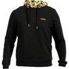 Толстовка с капюшоном с принтом Versace Черный/Желтый Мужская уличная одежда 1015093-1A10596-5B000