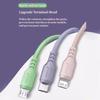 3-в-1 Кабель для быстрой зарядки Универсальный шнур-зарядка Тип C Micro USB Для iPhone Samsung Xiaomi Huawei