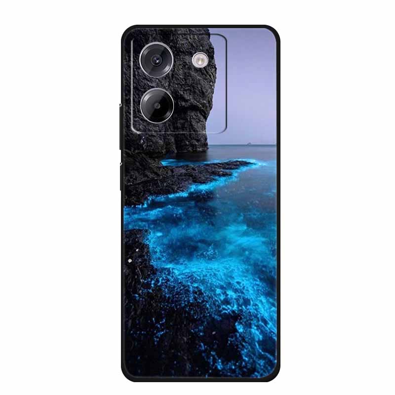 Чехол для Poco M7 Pro 5G M 7 Pro Чехол Черный Силиконовый Мягкий Задний Чехол для Xiaomi Poco M7 Pro Чехлы для Телефона Чехол M7Pro 6.67"