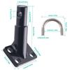 Bike Trailer Hitch Coupler Connector Equipment Parts Accessories Versatile Hitch Cargo Trailer Connector Adapter Quick-Release
