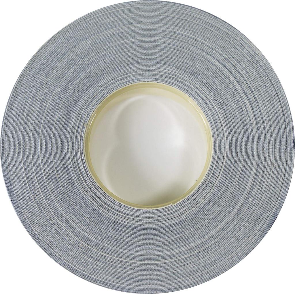 Боковая лента Butterfly защищает резину и кромку лезвия для ракетки для настольного тенниса, ширина 12 мм, рулон 10 м, 50 м - синяя/серебристая - - (20 ракеток) (100 ракеток)