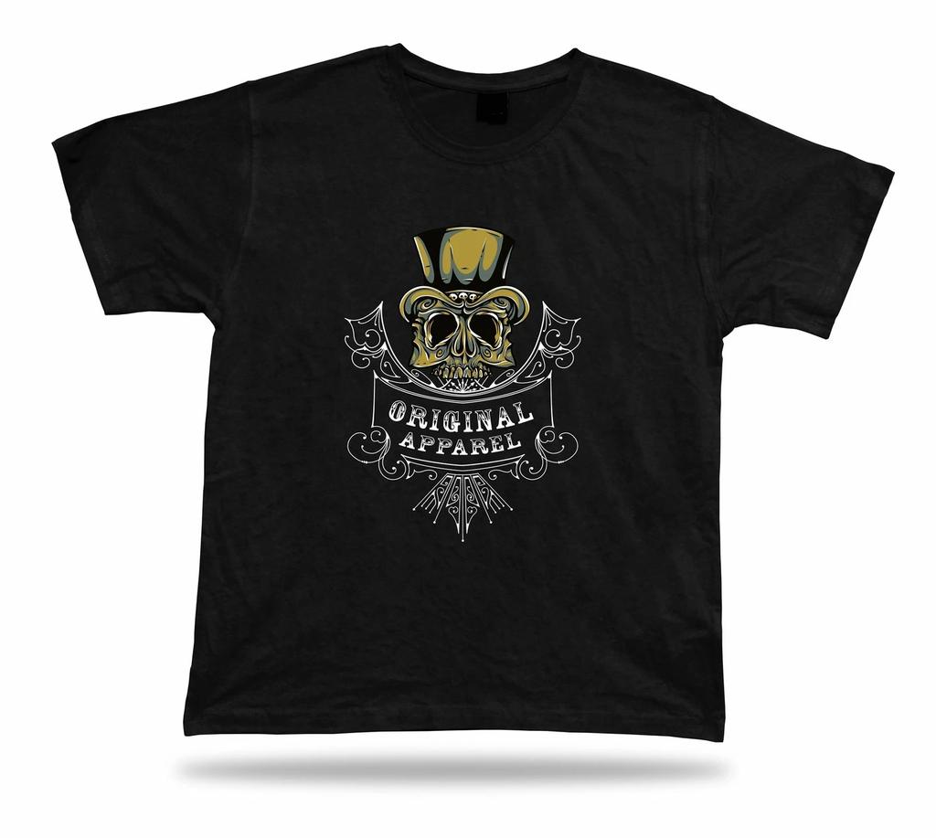 Original apparel Magician Hat Skeleton Skull vector modern stlish t shirt tee