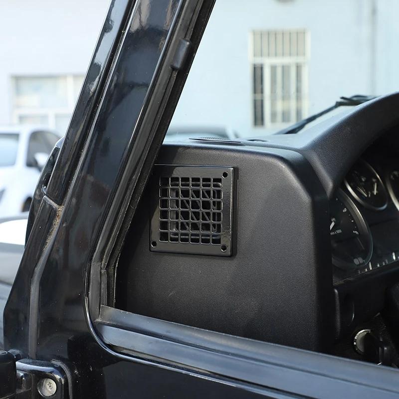 Приборная панель автомобиля с обеих сторон, крышка воздуховыпускного отверстия для Land Rover Defender 90 110 130 2004-Авто интерьер