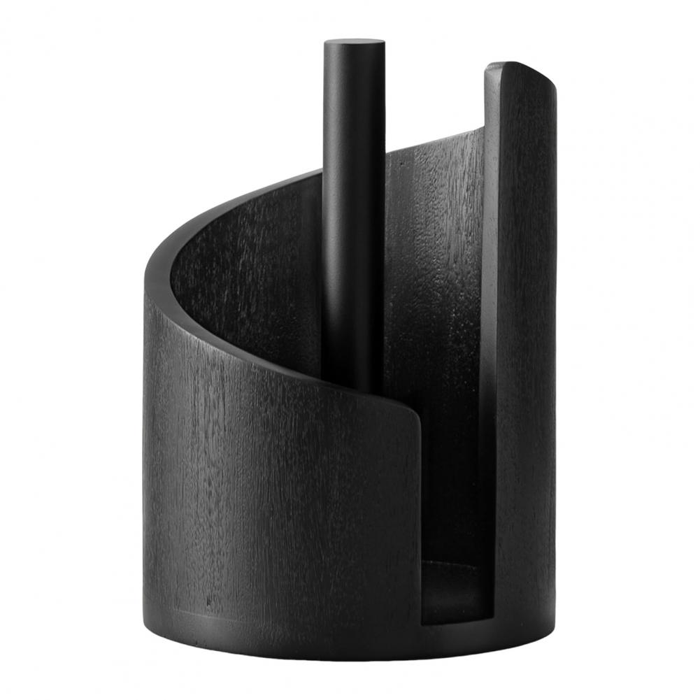 Деревянный держатель для бумажных полотенец, управление одной рукой, легкий доступ, подставка для бумажных полотенец, аксессуар для декора кухни в стиле фермерского дома