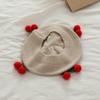 Babies' Knitted Hat Children Girls Beret Cute Cherries Decoration Hats