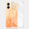 Для Vivo Y17S 2023 Чехол Прозрачный Ударопрочный Силиконовый Мягкий Чехол для Телефона Для VivoY17S Y 17S0 VIVO Y17S 6.56" Бампер Защита Задняя Крышка