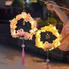 Cartoon Mid-Autumn Festival Lantern PVC Lotus Lantern Lantern DIY Material Package  Hanfu Hanging
