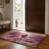 Floor Mat Soft Flannel Rug Non Slip Absorbent Mat for Bathroom Bedroom Home Decor Anime Hot O One Punch Man