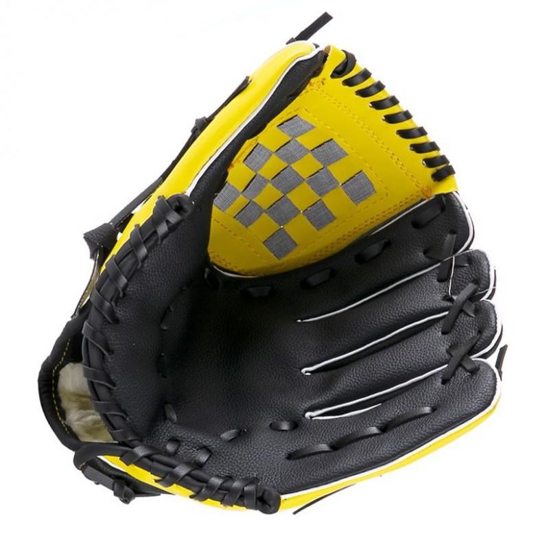Youth Baseball Softball Glove Left Or Right Hand Training Practice Kids Teenager Catcher Infield Outfield Use