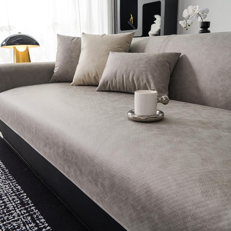 Водонепроницаемый чехол для дивана, однотонный диван для гостиной, подушка для дивана, нескользящая подушка для дивана, подлокотник, комбинированные чехлы, детский коврик для домашних животных