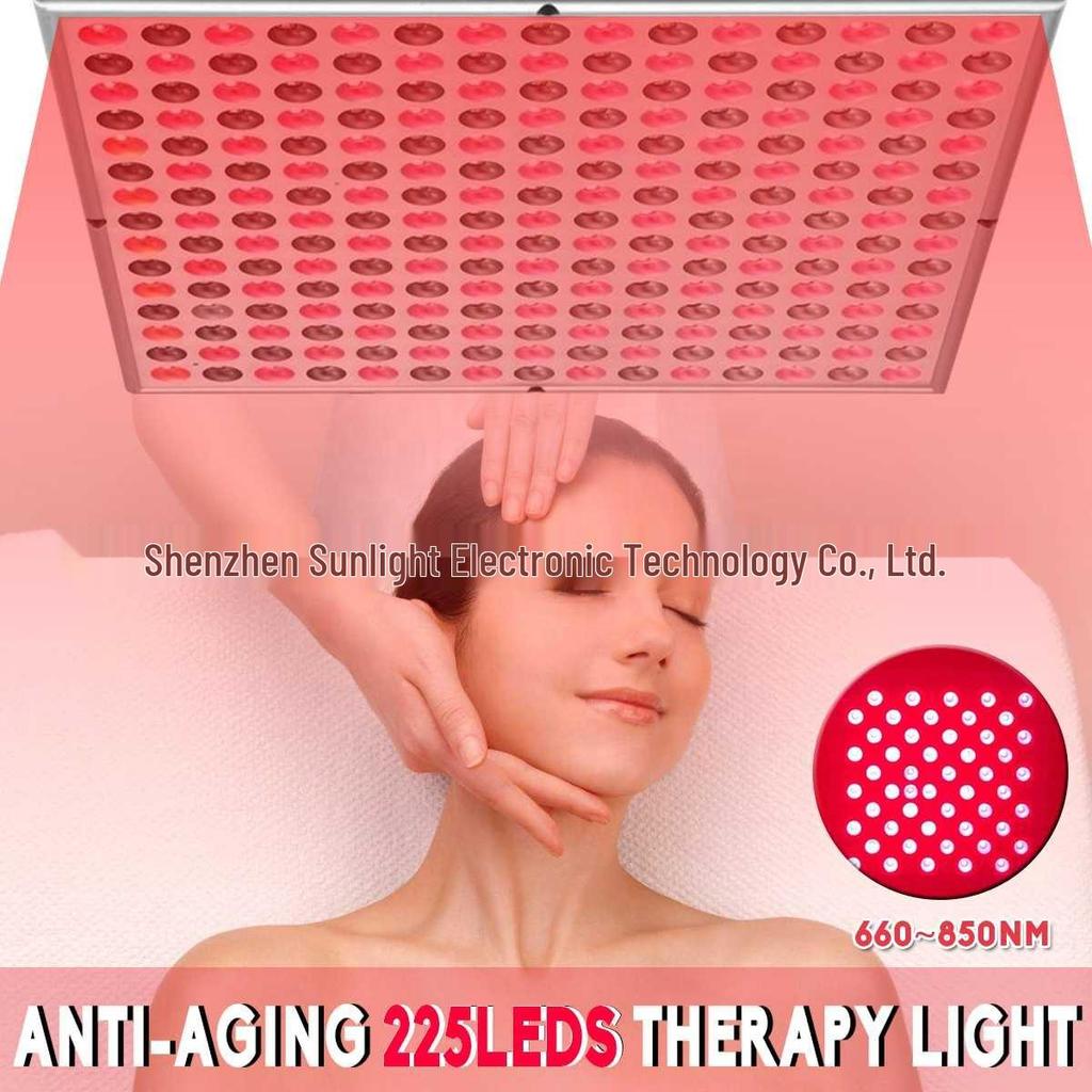 Портативная инфракрасная светодиодная лампа для красной светотерапии 660+850 нм для физиотерапии и красоты