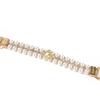 Rhinestone Cat Necklace PU Neck Strap for Small Dogs Neck Chain Dog Cat Pearl Collars  Pet Gift