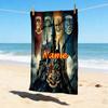 Custom Name Witchcraft Magic Stylish Digital Printing Beach Towel Quick‑Drying Absorbent Blanket for Beach Pool Gym Travel