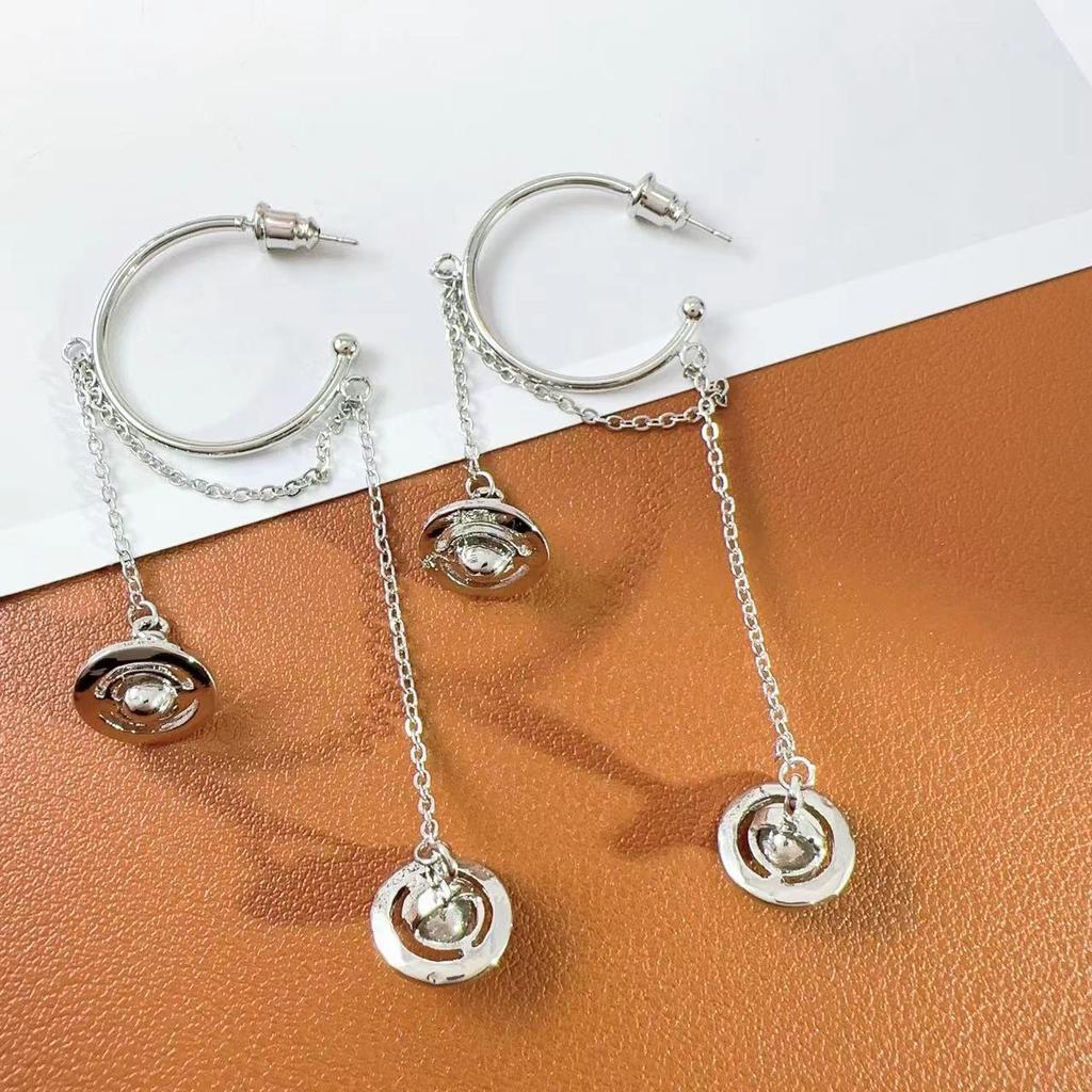 Серьги-кисточки Сатурн: Элегантный, легкий роскошный дизайн для женщин