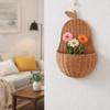 Декоративная корзина для хранения из искусственного ротанга, ручная работа, корзина для хранения продуктов, для детской комнаты