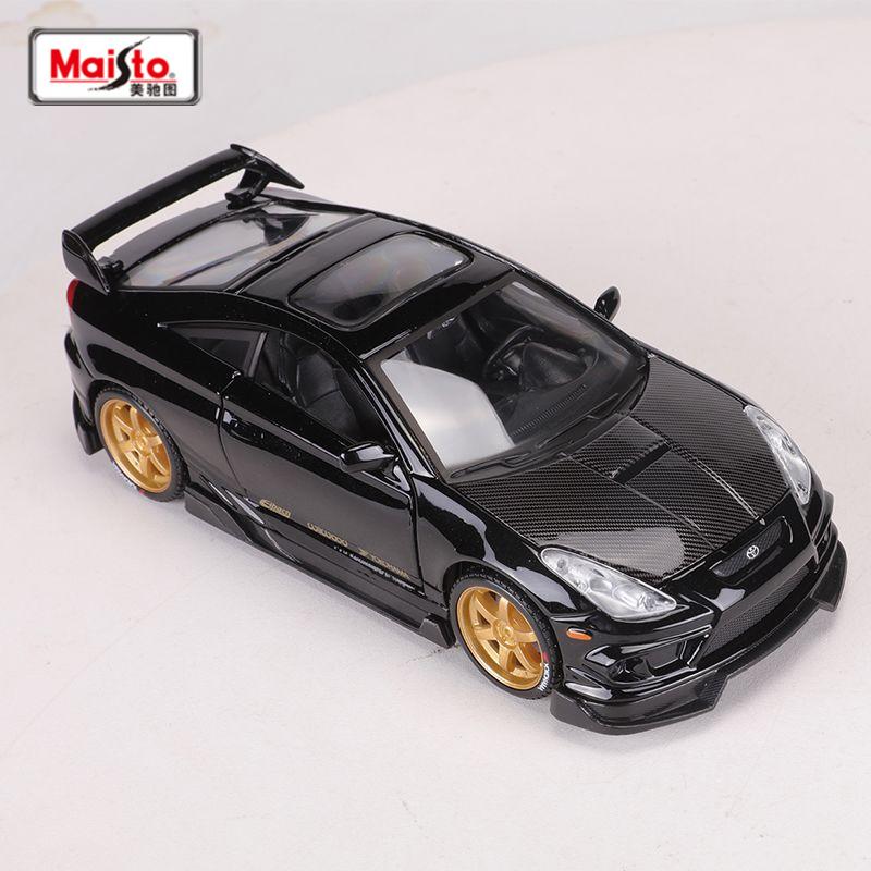 Maisto 1:24 Toyota Celica GT-S Alloy Miniature Car Model Diecast Metal Scale Car Model Collection Children Toy Vehicles Gift