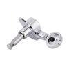 Hollow Handle Tuning Pegs Locking Machine Heads for Acoustic Electric Guitar (Silver 6R)