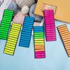 300Pcs Extremely Fine Color Stickers Transparent Fluorescent Index Tabs Flags