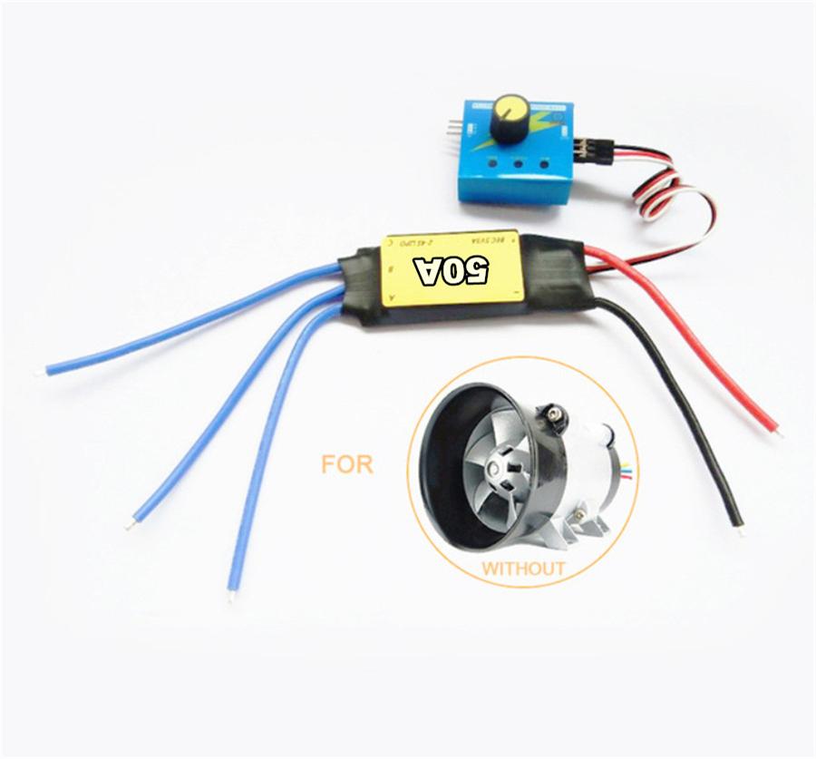 12V Max 50A ESC Drive Controller Max 600W for Car Electric Turbine Power Turbo C