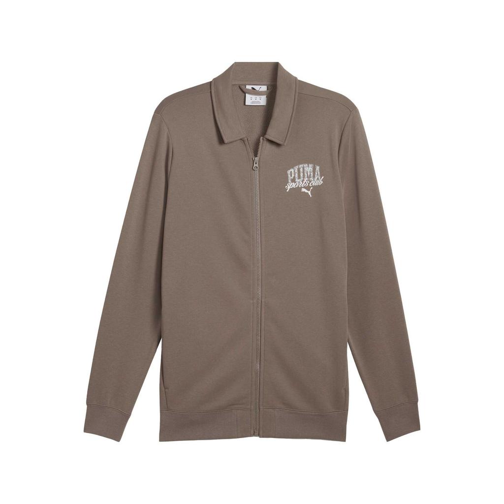 Новая куртка PUMA CLASS TRACK JACKET TR Мужская серо-коричневая 687602-93