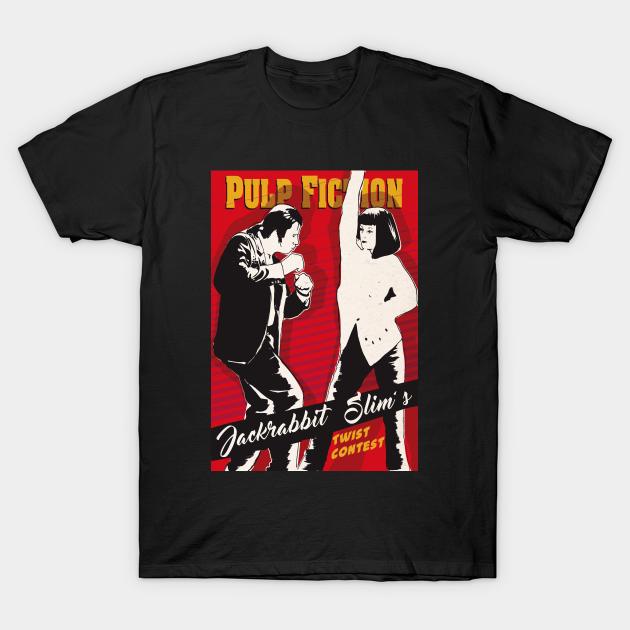 Funny Pulp Fiction TShirt Mia Wallace Quentin Tarantino Graphic Tshirts 90s Vintage Women Men Breathable Comfortable Tee Shirts