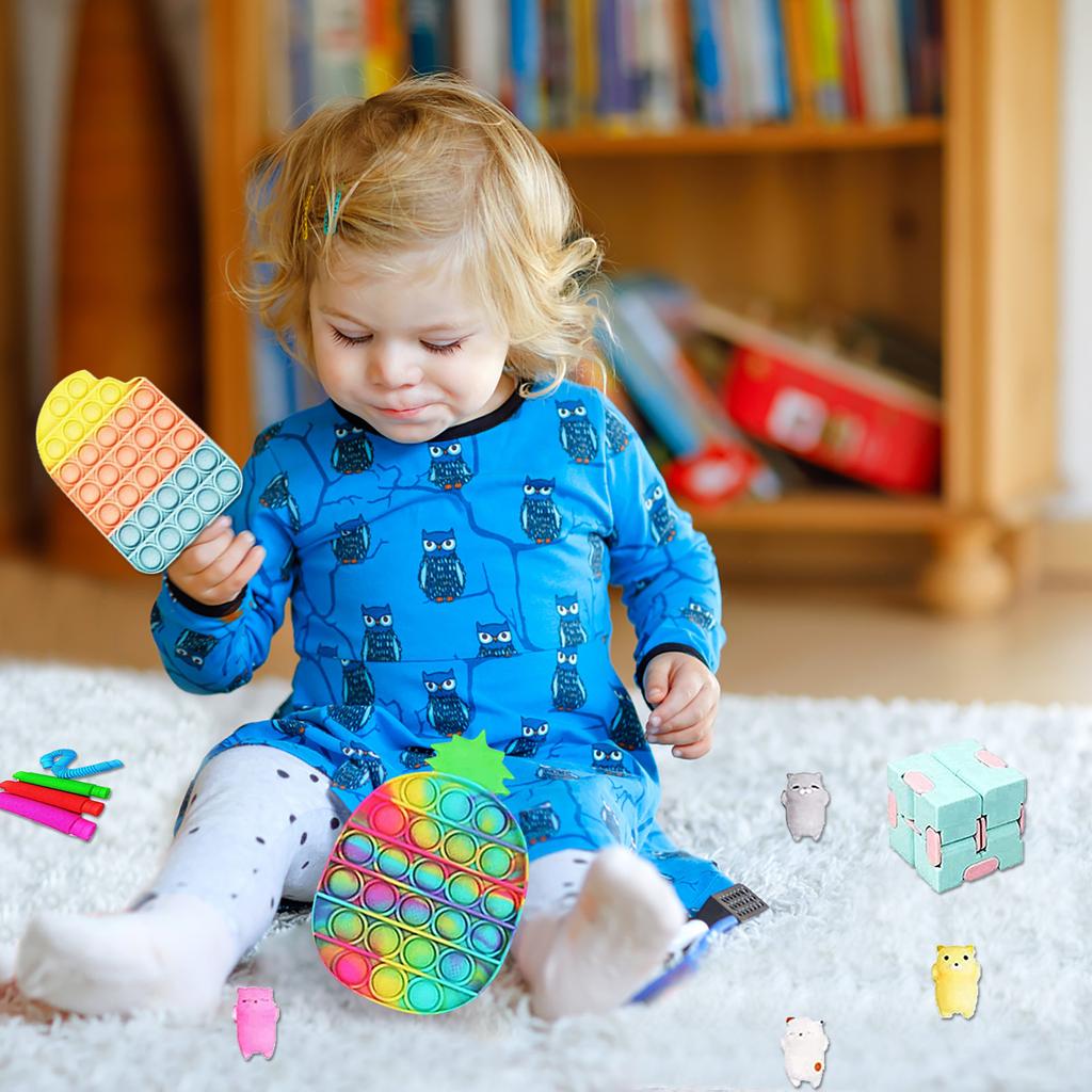  Игрушка Набор из 29 предметов декомпрессионных сенсорных игрушек для детей и взрослых