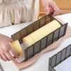 Plastic Swiss Roll Cutting Mold Accurate Cake Division Moulds Household Cake Roll Cutter  Bread