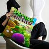 Game PPlants Vs ZZombies Pillow Gift Home Office Decoration Pillow Bedroom Sofa Car Cushion CoverPillow Case