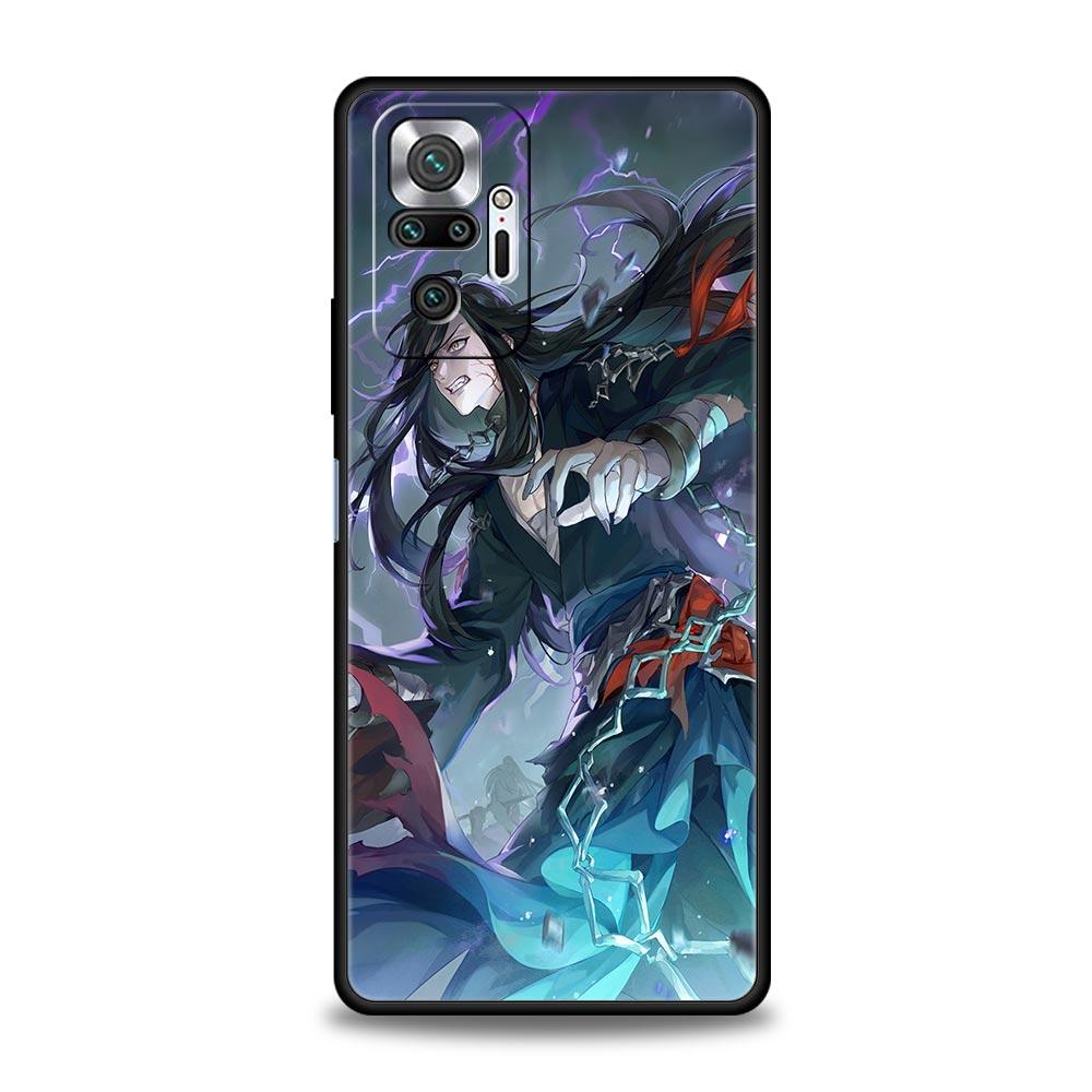 Мягкий чехол для телефона Xiaomi Redmi Note 10 11 9 8 Pro 9S 7 8T 9T 9A 8A 9C K50 K40 игровой чехол MDZS аниме Mo Dao Zu Shi Wei Wuxian
