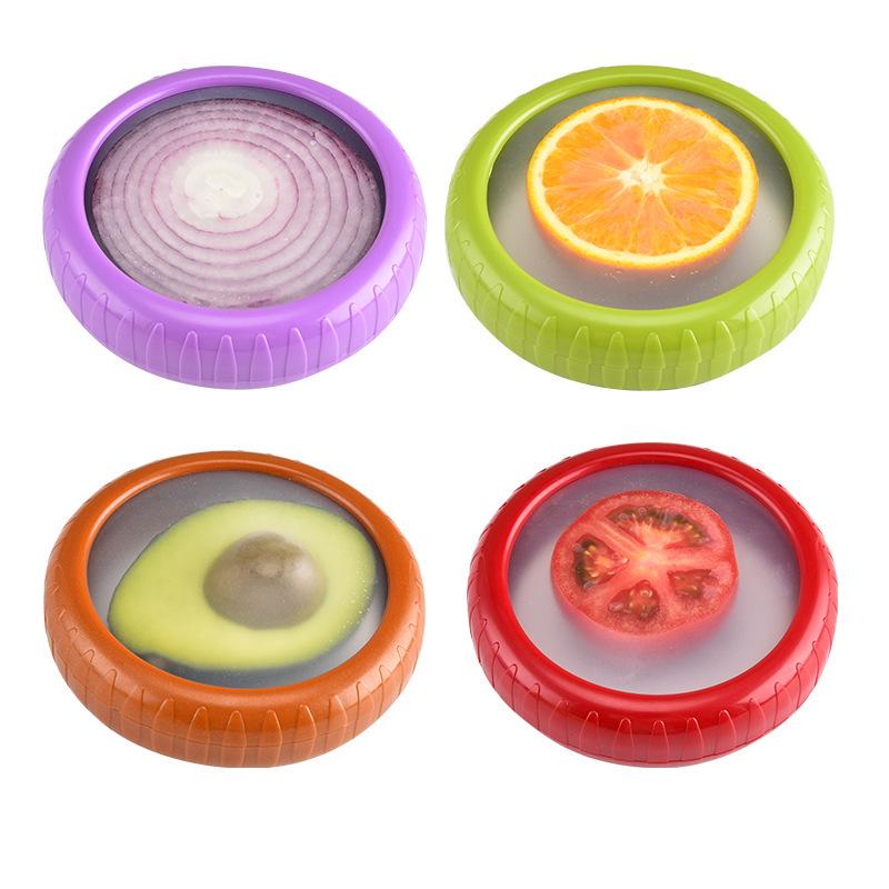 Silicone Double-Sided Fresh-Keeping Box for Fruits & Vegetables