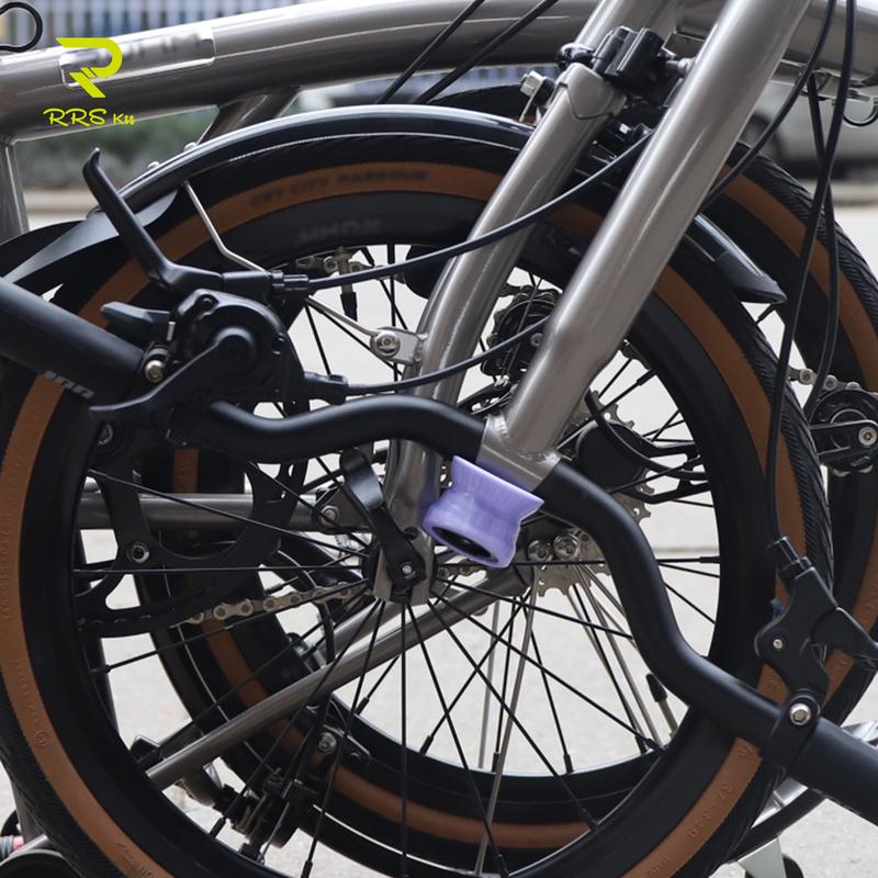 RRSKIT Folding Bicycle Computer Mount For Dahon Bike Wide Buckle For Brompton A/C/P line Folding Bike Plastic Computer Holder