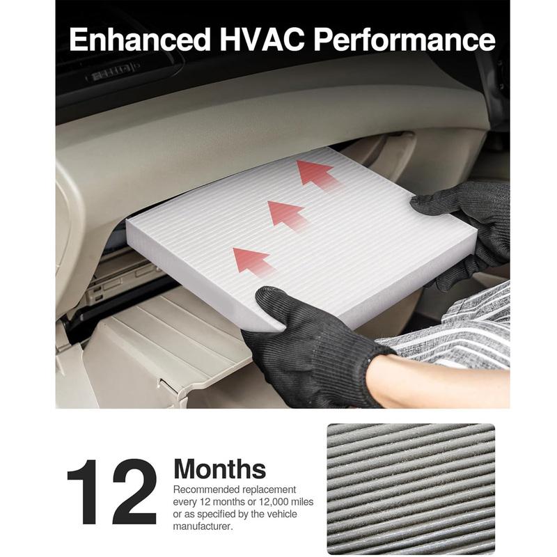 YONGRUN Automotive Cabin Air Filter Replacement Suitable For Infiniti B7277-1CA1A Nissan 27277-AR025 CF10743 042-2140 CCF1815