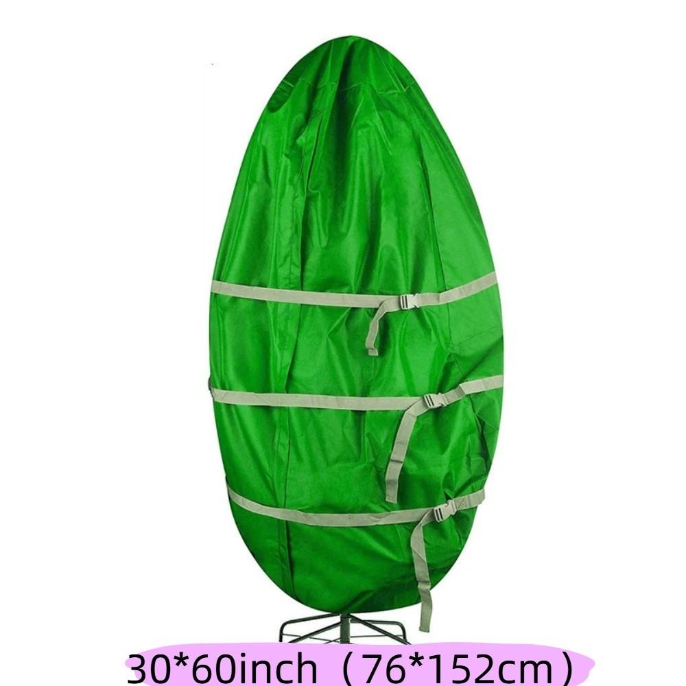 Waterproof Christmas Tree Storage Bag Heavy Duty Dustproof Christmas Tree Cover Smooth Zipper Oxford Cloth