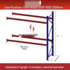 High Bay Load-Bearing Pallet Racking for Cold Storage and Warehouses