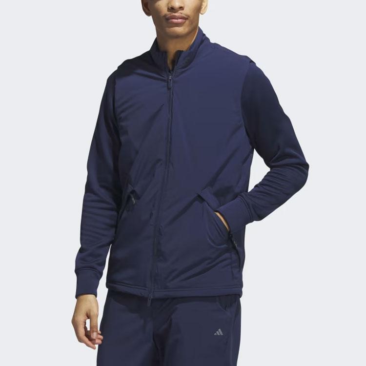 Adidas Ultimate365 Tour Frostguard Full-Zip Padded Jacket Men Jacket Navy-Blue IJ9652