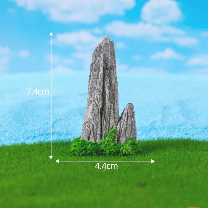 Micro-landscape Landscapes Such As Mountains Waters Waterfalls Strange Rocks Moss Gardening Decorative Items Accessories and Small Ornaments